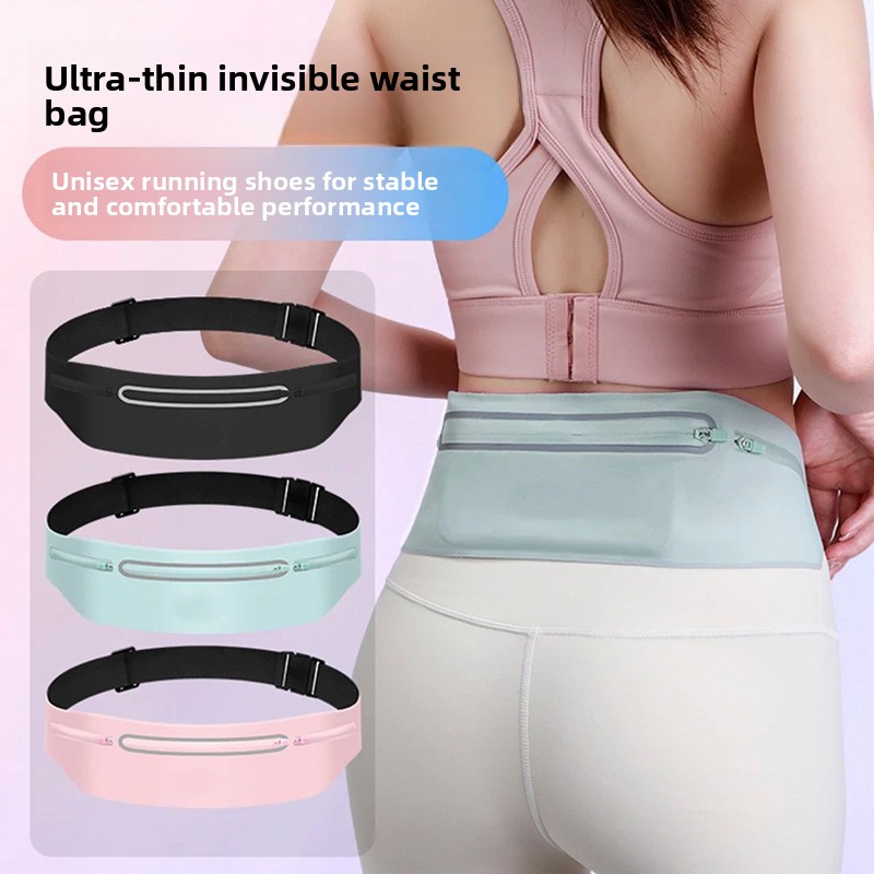 Running Gear Marathon - 3 Pockets Reflective Running Belt Marathon