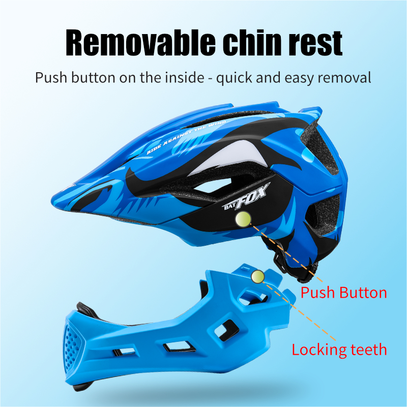 BATFOX Kids Full Face Bike Hel - Running Gear Kids recensie en prijs