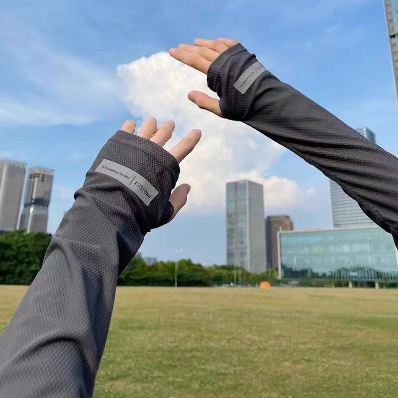 1Pair Unisex UV Cooling Sun Ar - Running Gear Outdoor recensie en prijs