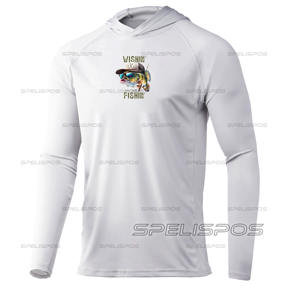 Fishing Hood White Long Sleeve - Running Gear Long Sleeve recensie en prijs
