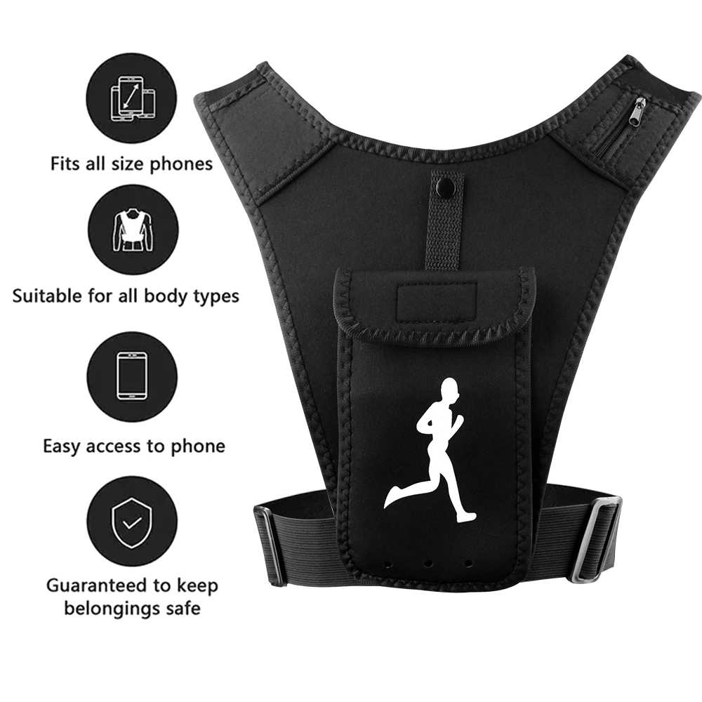 Adjustable Running Vest Phone  - Running Gear Marathon recensie en prijs