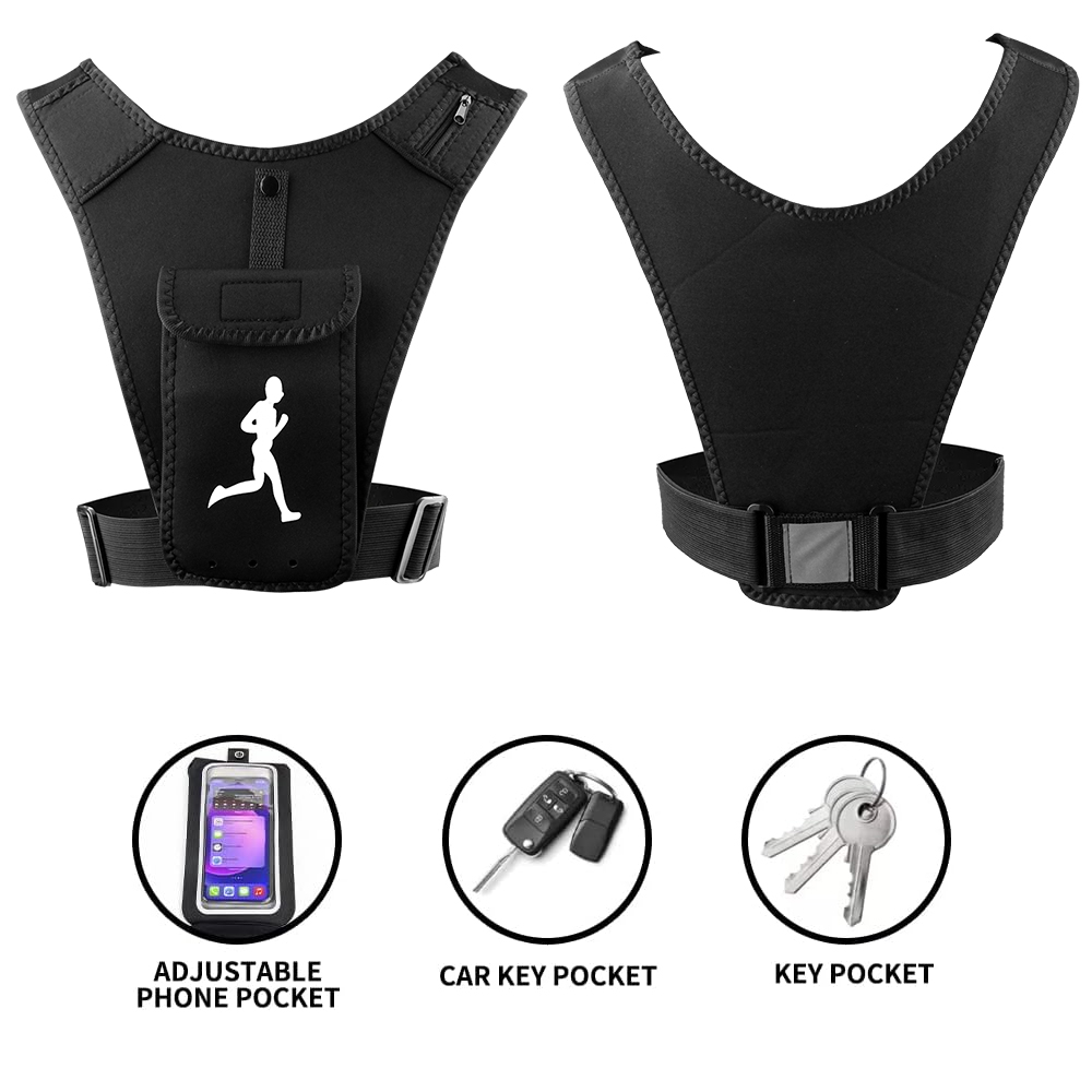 Adjustable Running Vest Phone  - Running Gear Marathon recensie en prijs