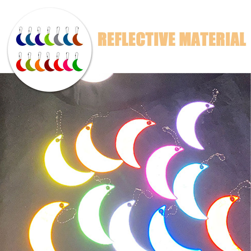 14Pcs Visible Moon Reflective  - Running Gear Outdoor recensie en prijs