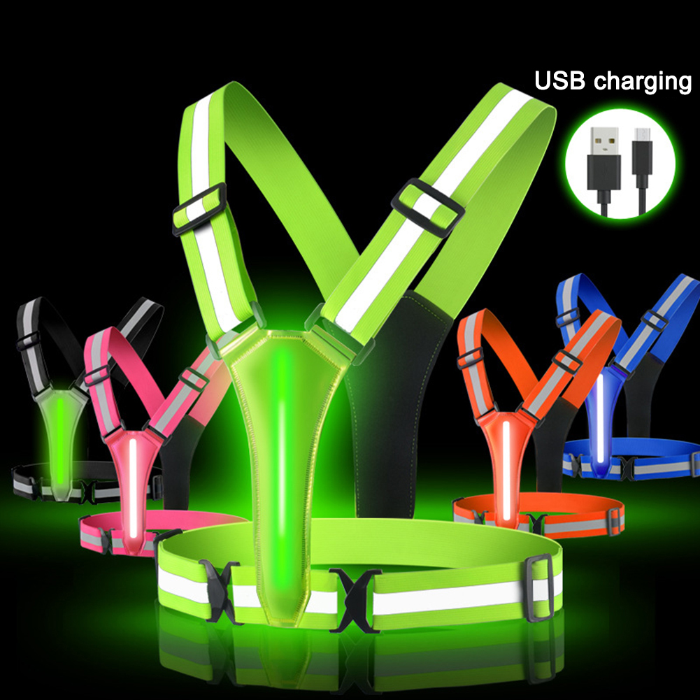 LED Running Vest USB Rechargea - Running Gear Marathon recensie en prijs