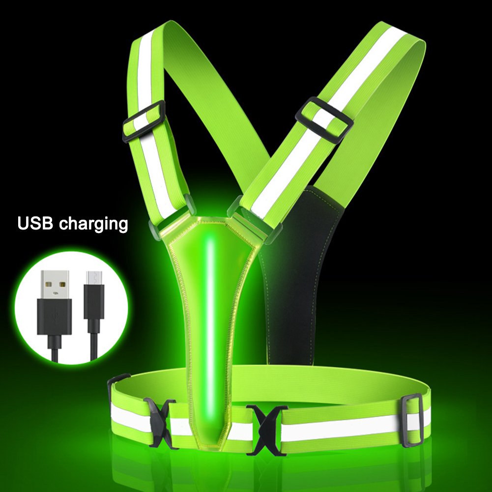 LED Running Vest USB Rechargea - Running Gear Marathon recensie en prijs