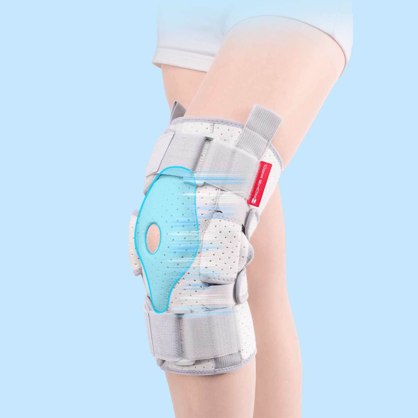 Adjustable knee sleeve with la - Compression Calf Sleeve recensie en prijs