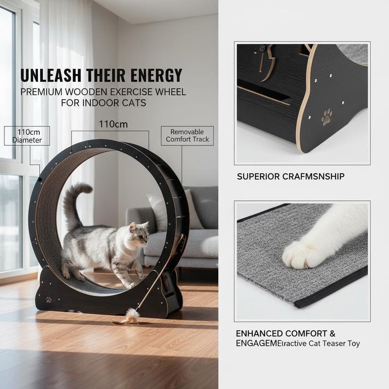 Solid Wood Pet Treadmill 43.3  - Running Gear Equipment recensie en prijs