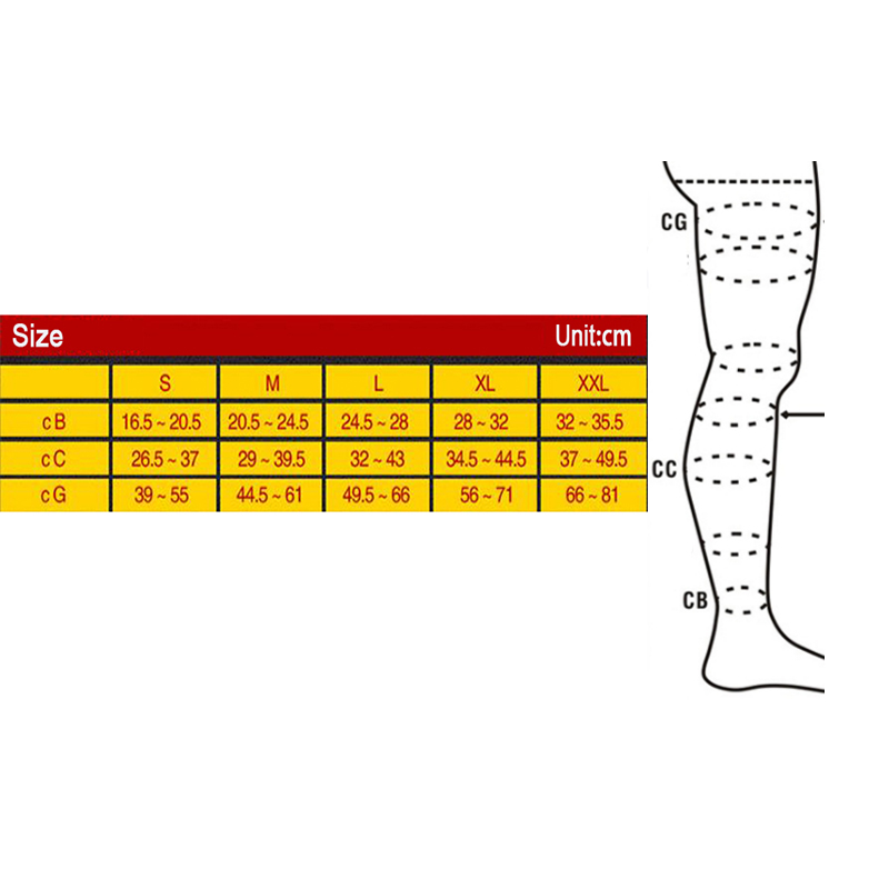 S-XL Compression Stockings Str - Compression Calf Sleeve recensie en prijs