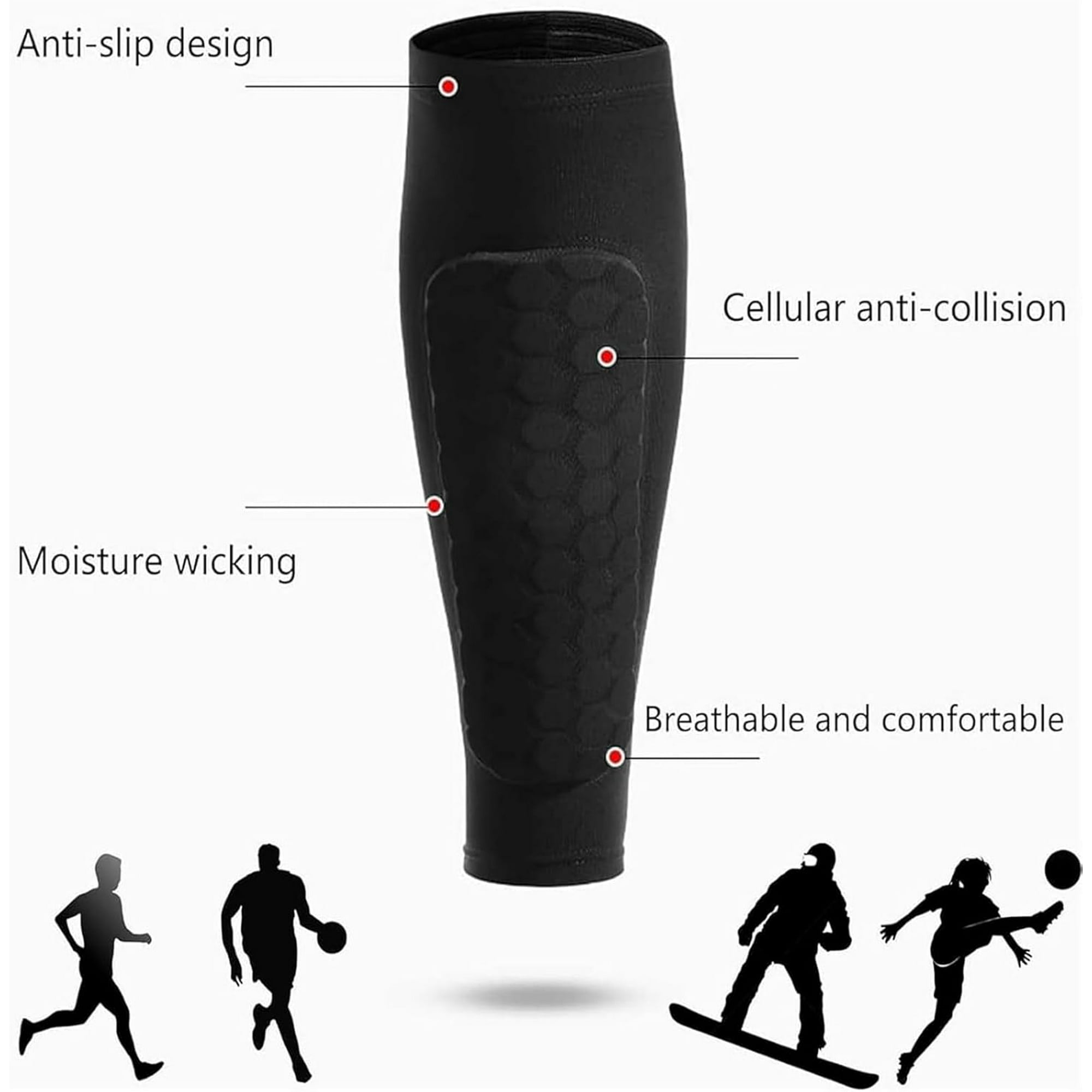 Soccer Shin Guards Shin Guard  - Compression Calf Sleeve recensie en prijs