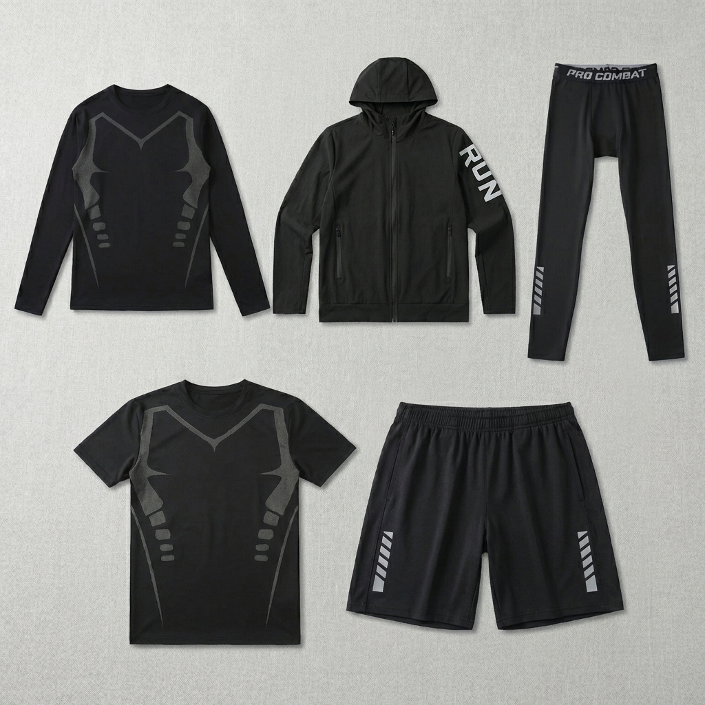 Fitness Full 5 Piecs Set Track - Running Gear For Marathon recensie en prijs