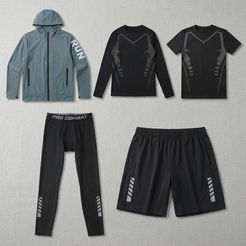 Fitness Full 5 Piecs Set Track - Running Gear For Marathon recensie en prijs