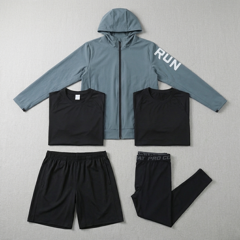 Fitness Full 5 Piecs Set Track - Running Gear For Marathon recensie en prijs