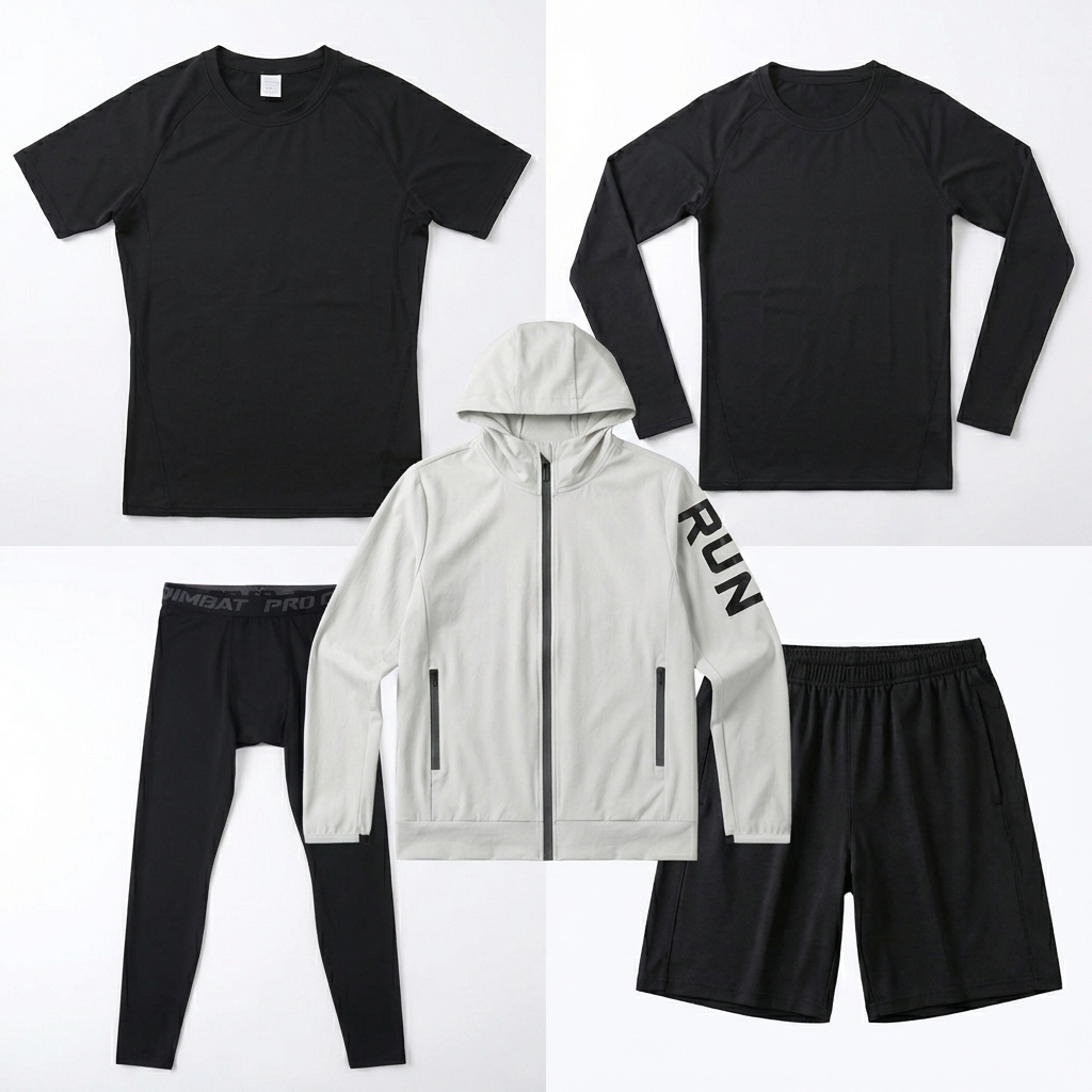 Fitness Full 5 Piecs Set Track - Running Gear For Marathon recensie en prijs