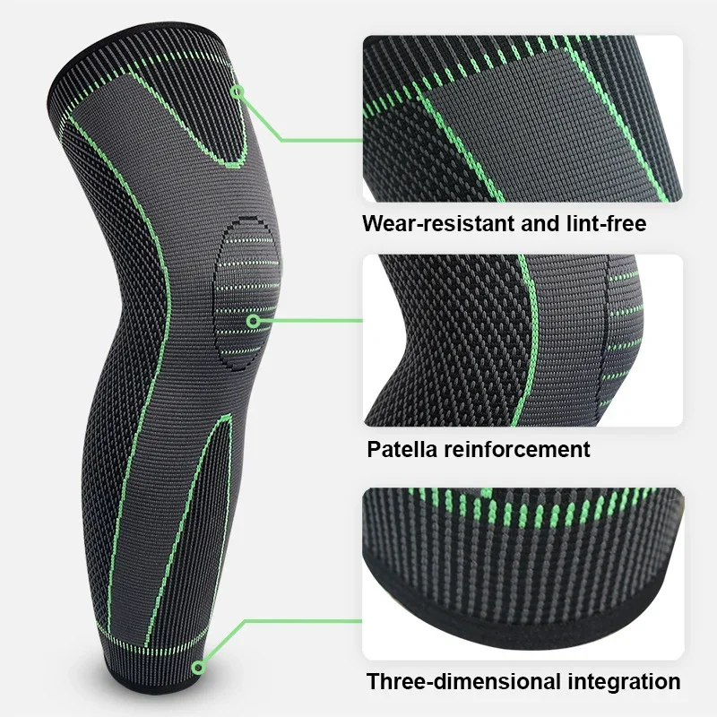 1PC Elastic Long Knee Sleeve,  - Running Gear Long Sleeve recensie en prijs