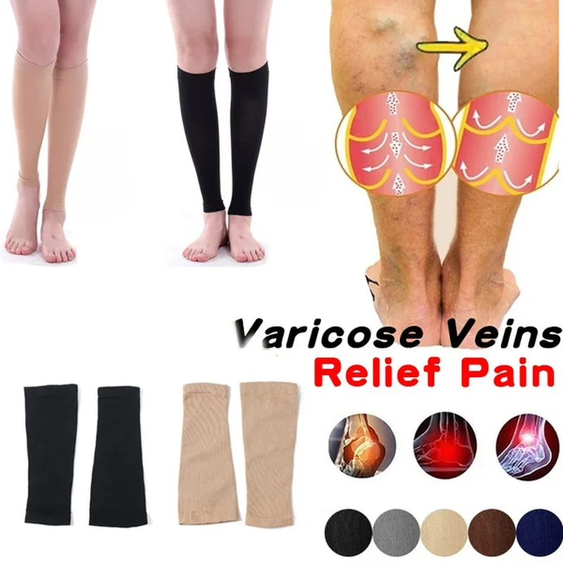 1/2Pairs Varicose Vein Medical - Compression Calf Sleeve recensie en prijs