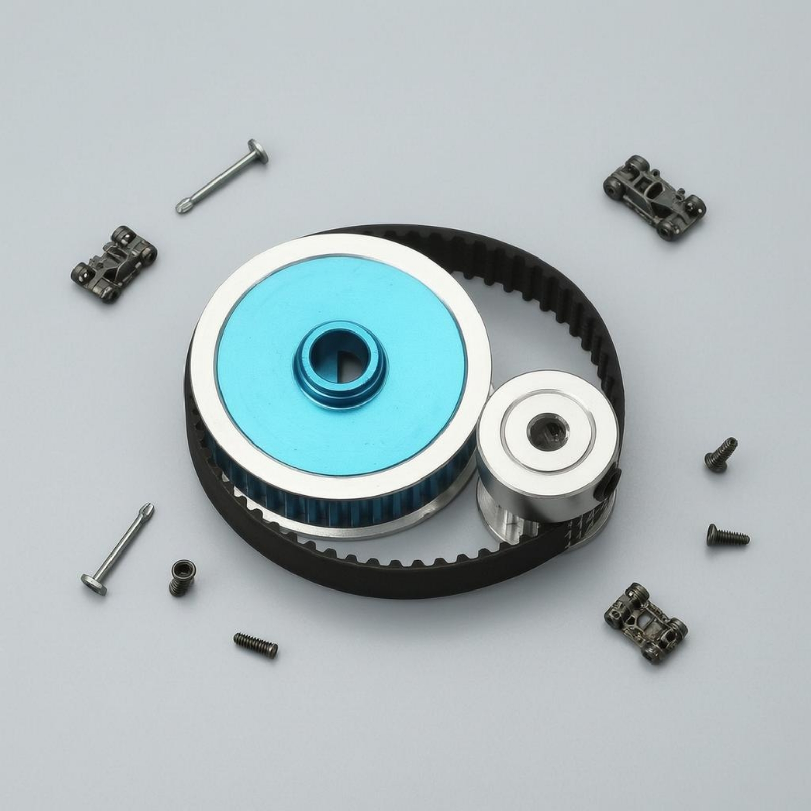 TT02 Belt Drive Blue Anodized  - Running Gear Car recensie en prijs