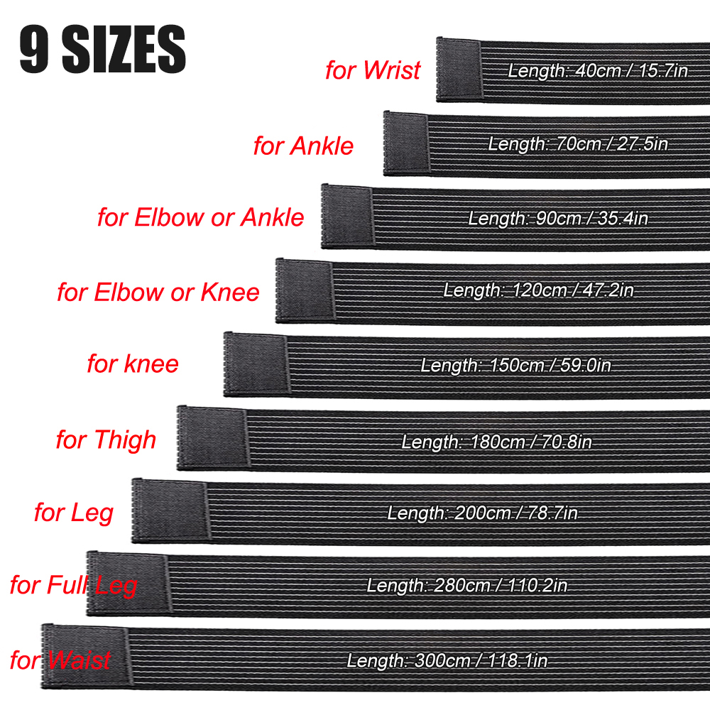 1PCS 40-300cm Compression Band - Compression Calf Sleeve recensie en prijs