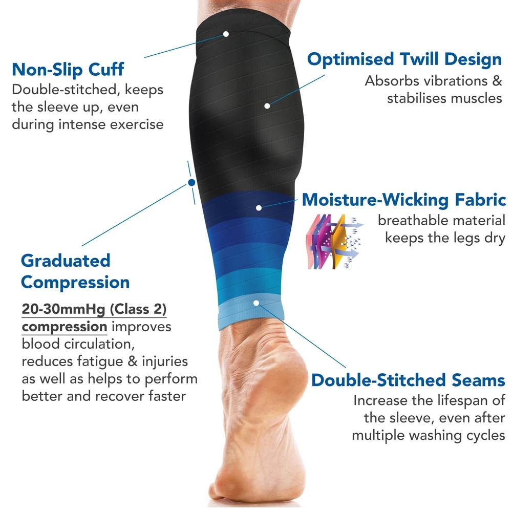 1Pair Calf Compression Sleeve  - Compression Calf Sleeve recensie en prijs