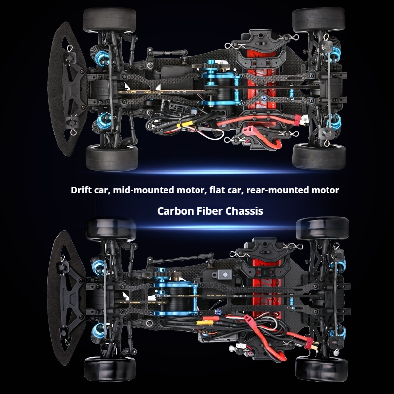 PDracing Hot Selling 1/10 Four - Running Gear Car recensie en prijs