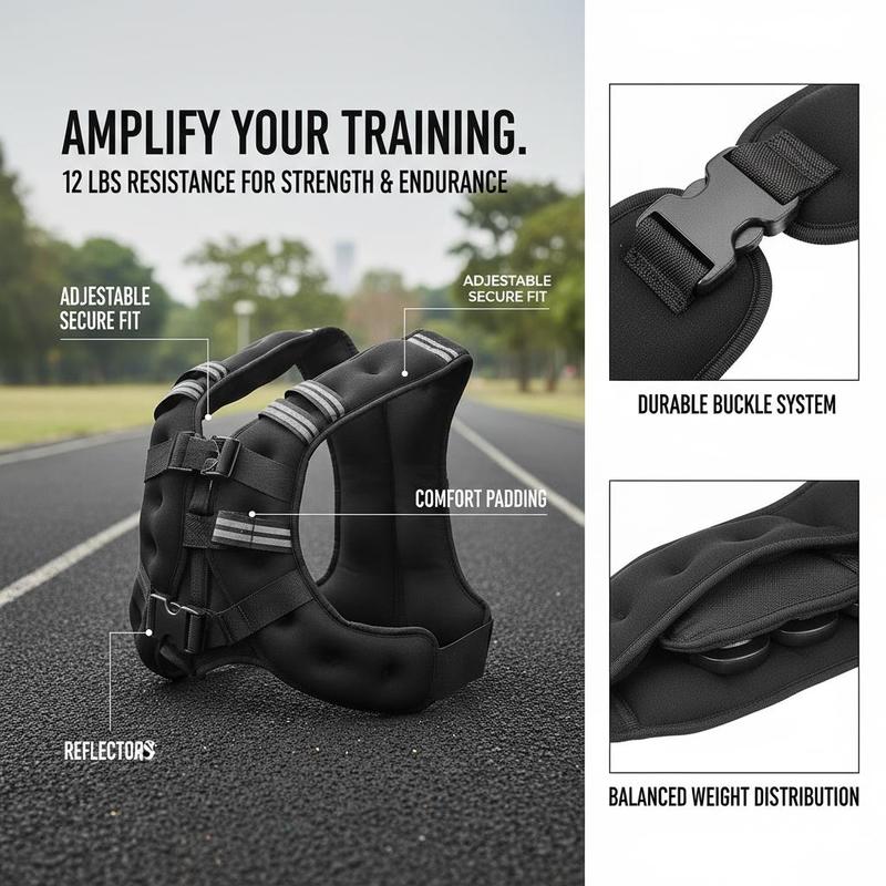 Weighted Training Jacket 12 lb - Running Gear Equipment recensie en prijs